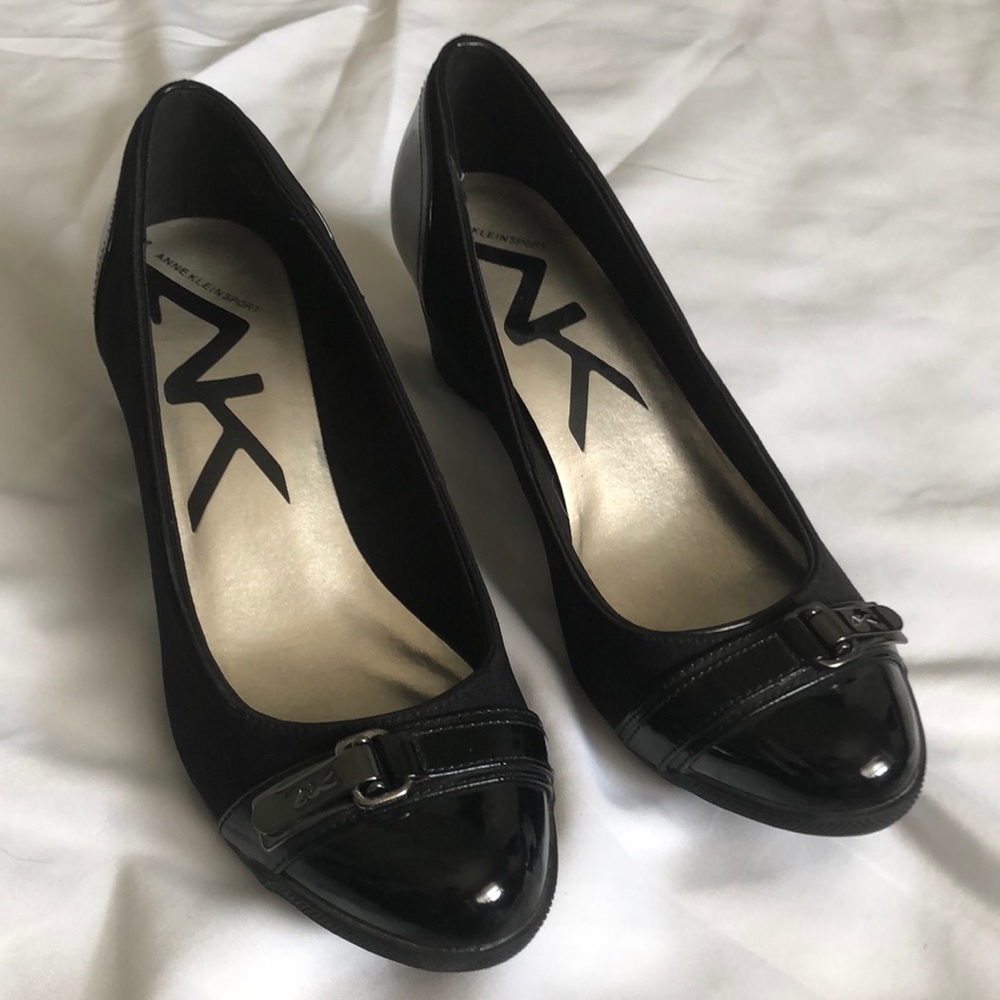 Black Anne Klein Sport wedges